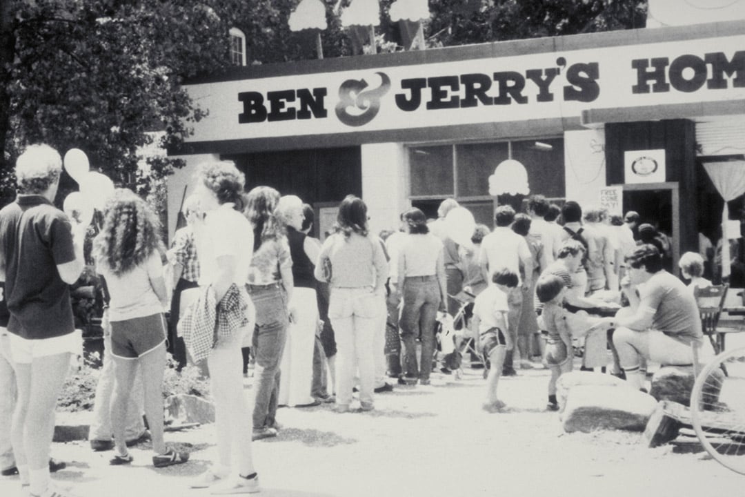 Ben and jerry shop people